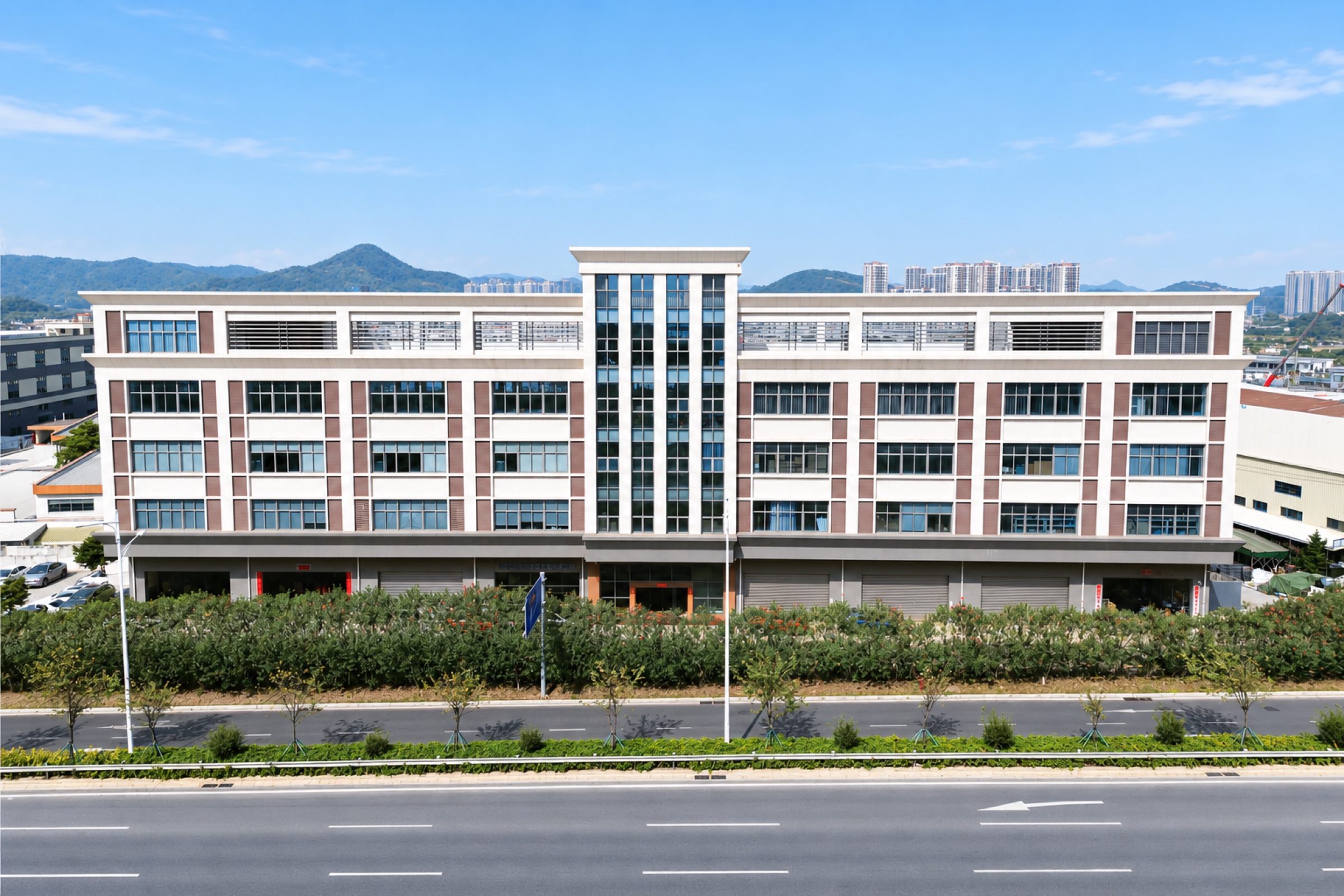 KeMing factory building in Jiangmen
